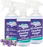 Originally Yellow Lavender Vinegar All Purpose Cleaning Spray | Cleaning Vinegar For home | Bathroom, & Kitchen | Plant-Derived All Purpose Cleaner Spray | distilled vinegar for cleaning | 3 Pack