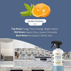 Therapy Granite Cleaner Kit with Microfiber - Daily Countertop Cleaner for Stone, Granite, Marble, Soapstone, Quartz, Quartzite, Slate, Headstone, Limestone, Corian, Laminate, and Tile