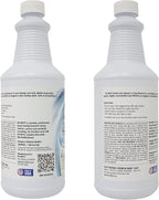 DU-MOST Drain Line Opener & Clog Remover, Concentrated Alkaline Based Cleaner, Non-Fuming, Non-Acid, Dissolve & Remove Obstructions in Clogged or Slow-Running Drain, Plumbing Safe, 32 Oz (Pack of 2)