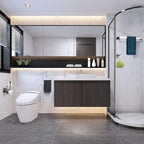 4-Piece Bathroom Hardware Set Chrome Bath Towel Bar Holder Sets Wall Mounted Stainless Steel Square Bathroom Accessory Kit, Polished Chrome 23.6 Inch