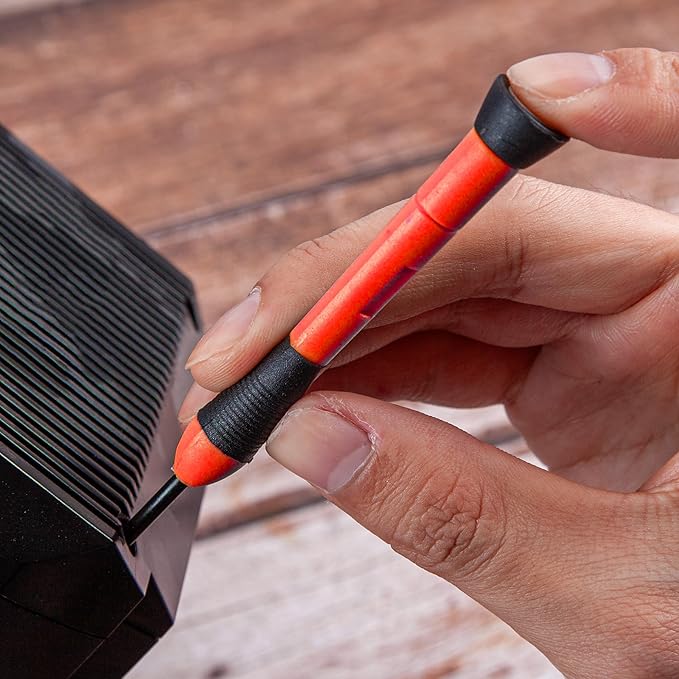 CARTMAN 39-Piece Home Tool Set Kit, Essential Household Hand Tools with Plastic Storage Case, Red