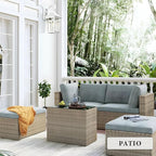 Darkaway Large Outdoor Wall Lights for House, 18inch Exterior Lighting Fixtures Wall Mount Outdoor Porch Lights Waterproof White Outdoor Sconce Lights with Seeded Glass for Patio Hallway Garage