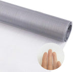 Nisorpa 304 Stainless Steel Woven Wire Mesh 40 Inch x 98 Feet Window Screen Security Mesh Roll Replacement for Balcony Porch Cabinets, Poultry Netting Cage Fence - 20 Mesh 0.15mm Wire Dia