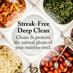 Goddard's Stainless Steel Cleaning Spray for Kitchen Appliances – Removes Grease & Food Stains, Brightens Surfaces to Streak-Free Shine, Resists Fingerprints, 23 oz