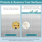 Ceramic Coating Spray for Stainless Steel and Hard Surfaces, Anti-Fingerprint, Stain Resistant, Hydrophobic Protection for Appliances, Glass, Tile, Countertops, 600ml