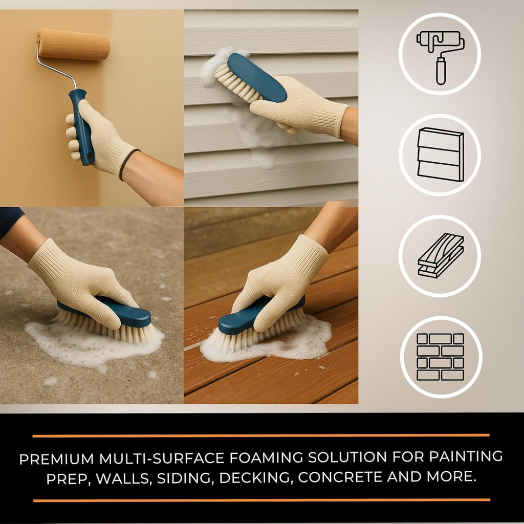 KABIN Kathite TSP Cleaner – Heavy-Duty Degreaser & Multi-Surface Prep – 2 lb Powder – Foaming Paint Prep Solution for Walls, Siding, Decks, Concrete & More – Fast-Dissolving – Made in Canada