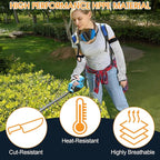 Cut Resistant Sleeves, 1 Pair Protective Sleeves for Arm Protectors for Thin Skin and Bruising with Thumb Hole for Gardening, Welding, Farming, Pet Grooming (Grey)