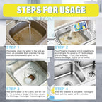 Pipeline Dredging Agent, 350ml Drain Cleaner, Powerful Sink & Toilet Clog Remover for Kitchen & BathroomCleaning, 1PCS (8 Fl Oz (Pack of 1), Lavender)