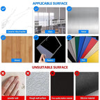 3M VHB Round Double Sided Adhesive 1" Diameter 40 PCS, Heavy Duty Double Sided Adhesive Dots, 5925 Sticky Mounting Foam Tape Strong Adhesive for Car Décor Home Office Logos, 0.025in Thick, Black