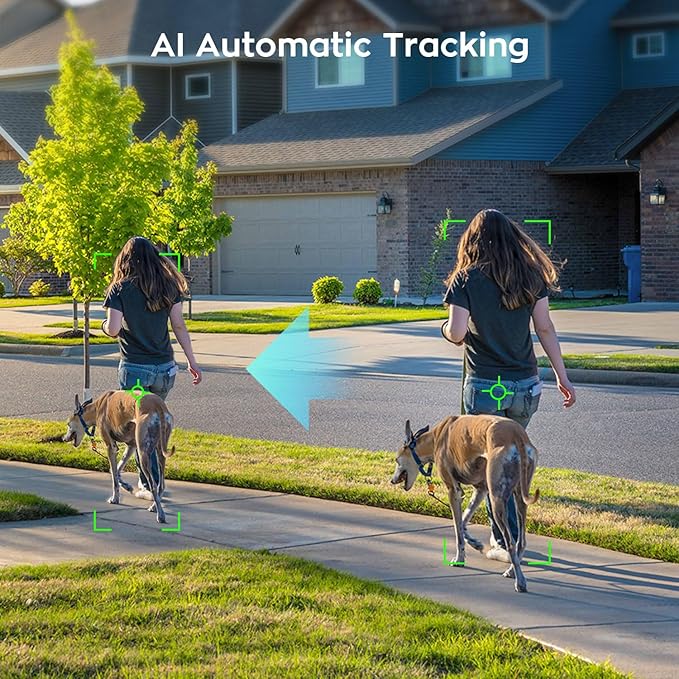 [2-in-1 CAM] XMARTO 16CH Security Camera System Outdoor Wireless, 16pcs 2-in-1 Cameras, 16CH 4K Long Range WiFi 6 Surveillance DVR NVR Kit, Pan Tilt Zoom 4MP QHD Home CCTV Camera Set w. 1TB Hard Disk