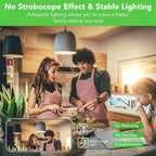 BUBO G9 LED Bulb 4000K Cool White 430 Lumens, 3W Equivalent 40W T4 G9 Halogen Replacement, 360°Beam Angle 120V Non-Dimmable No-Flicker G9 Light Bulbs for Crystal Chandelier Lighting, 10 Pack