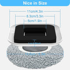 New Upgrade Furniture Movers Sliders, 8+8 Pack 4.3" Multi-Surface Furniture Sliders with Groove Design, 8PCS Moving Pads and 8 Hardwood Socks, Protect Floor and Easily Move Furniture