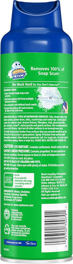 Scrubbing Bubbles Mega Bathroom and Shower Foamer Aerosol, Rainshower Scent, 20oz