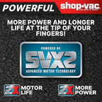 Shop-Vac 5801411 14-Gallon Wet/Dry Shop Vacuum, 5.5 Peak HP, 2.5 Inch Diameter x 7 Foot Hose, 20 Foot Cord, Ideal for Home, Garage, and Workshop Cleaning