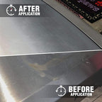 Milsek Stainless Steel Cleaner & Microfiber Cloth, 12-Ounce