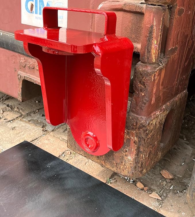 Shipping Container Jack Lug with U-Shaped Handle, Shipping Container Insulation Kit Made of Premium Heavy Duty Alloy Steel. Shipping Container Accessories, Container Jack & Beam Suppor. (1 Pack)