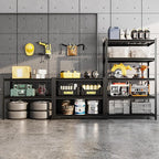 6-Tier 55" W x 24" D x 84" H Garage Shelving 3500LBS Storage Shelves Heavy Duty Metal Shelf Unit Adjustable Basement Industrial Storage Racks (72 * 35 * 15.8)