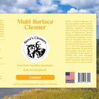 Steve's Cleaners Lemon Multi-Surface Cleaner – Plant-Based, Non-Toxic, Streak-Free Cleaning Spray – Ammonia-Free, Safe for Kitchen, Bathroom, Counters & More – 10 oz (Pack of 3)