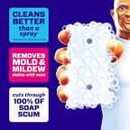 Mr. Clean Magic Eraser Sponge, Bathroom Cleaner, Soap Scum Shower & Tub Cleaner, 2 in 1 Bath, 7ct