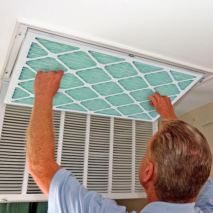 Cabana Filters 6-Pack 14x30x1 MERV 13 AC Furnace Air Filter for Home and Office - Indoor HVAC System Filtration Replacement, Captures Unwanted Particles