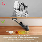 DREAME H12 FlexReach Vacuum Mop, 0 Tangle Wet Dry Vacuum Cleaner, Cordless Vacuum Mop All-in-One for Hard Floors, 180° Lie-Flat Floor Cleaner Machine with 194°F Hot Self-Cleaning, 50Mins Runtime