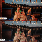 Replacement LED Light Bulbs 15 Pack, Shatterproof Outdoor String Light Bulbs Fit E12 Screw Base for Party, Garden, Patio Decor, Warm White