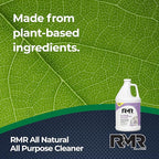 RMR All Natural All-Purpose Cleaner - Non-Toxic, Rinse-Free Multipurpose Cleaning Supplies, Biodegradable 1 Gallon Bottle, Modern Botanical Scent