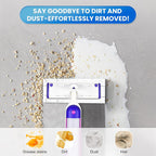 40 Count Disposable Mopping Pad Refills for Power Mop Refills, Unscented Spray Cleaning Repalcement Pads