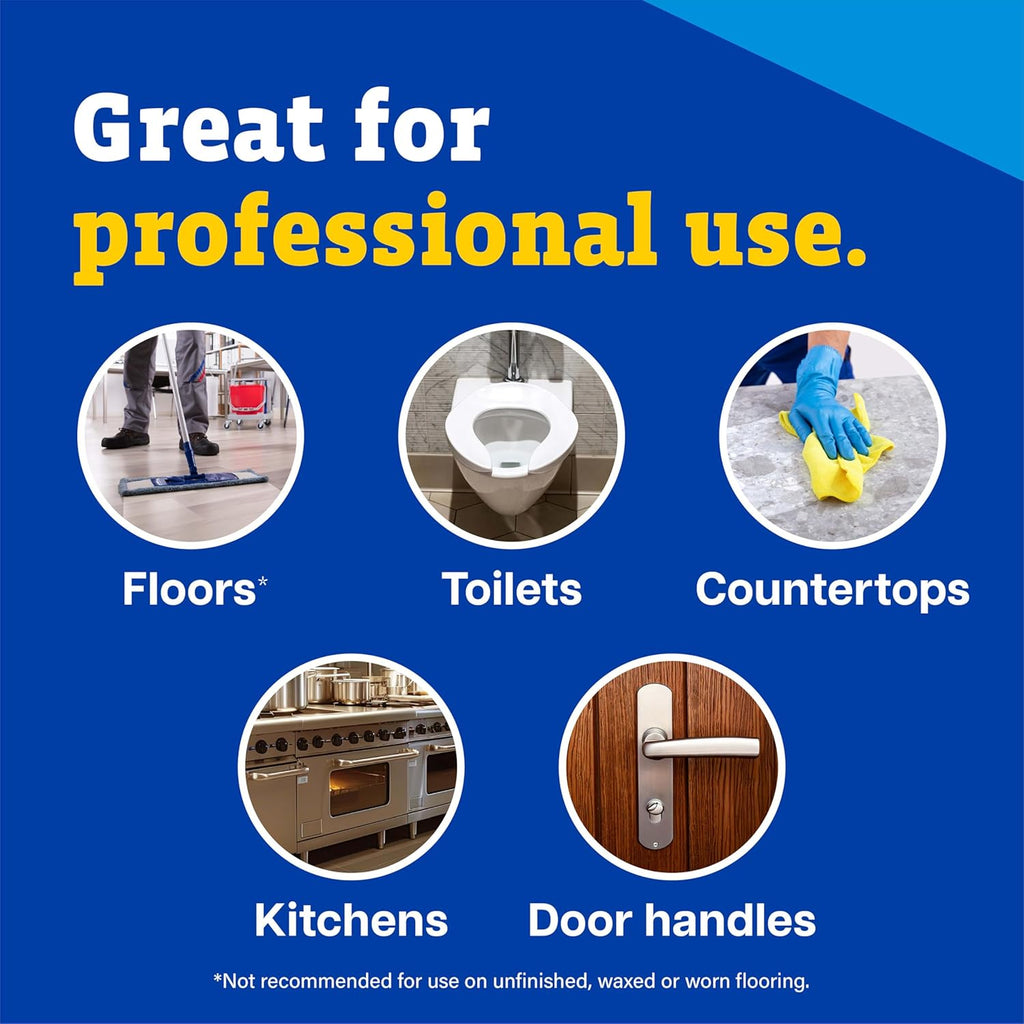 Pine Sol CloroxPro Multi-Surface Cleaner, All Purpose Cleaner, Lemon Fresh, 40 Fluid Ounces (Package May Vary)