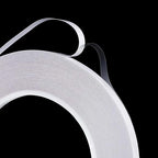 10mmx25M Clear Thin Double Sided Tape Strong Adhesive Two Sided Mounting Tape for LED Strips, Tablets Screen, Woodworking, Clothes, Arts Crafts, Heat Resistant, Residue Free
