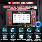2025 New Upgraded FOXWELL Car Scanner NT604, OBD2 Scanner Diagnostic Tool, ABS Scanner, Airbag Scanner, Check Engine Code Reader, Transmission Scan Tool for All Vehicles, English/Spanish Ver., AutoVIN