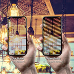 T10 7.3 Inch LED Bulb 6W (60W Equivalent) 2700K Warm White Edison Light Bulb 600lm Dimmable Long Tubular E26 LED Bulb for Rustic Pendant, Industrial Pipe, Wall Sconces, Chandeliers (4-Pack)