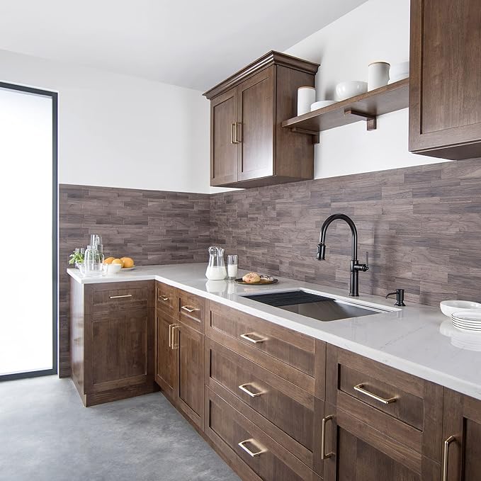 KRAUS KPF-1682ORB Sellette Single Handle Pull-Down Kitchen Faucet, Oil Rubbed Bronze