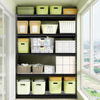 WORKPRO 5-Tier Metal Shelving Unit, 48”W x 24”D x 72”H, Heavy Duty Adjustable Storage Rack, 4000 lbs Load Capacity (Total), for Garage, Basement, Warehouse, 10 Pack