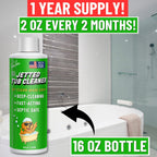 Jetted Tub Cleaner For Bathtub Jets - Whirlpool & Jacuzzi Tubs, Fast Acting, Best Spa Cleaner Chemical For The Jets And The Tubes, Pro Grade Heavy Duty, Made In USA, 16 oz