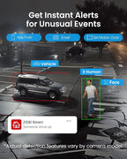 ZOSI 32 Channel 4K PoE Security Camera System, Face Person Vehicle Detection, 2 Way Audio, 16 x 4K Spotlight Outdoor Indoor Cameras, 32CH 8MP Surveillance NVR with 4TB HDD for Business 24/7 Recording