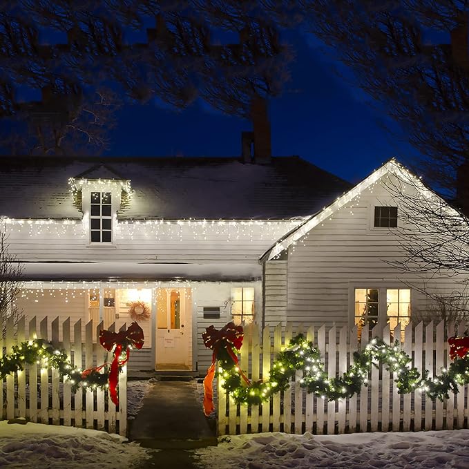 25 Pack C7 Clear Replacement Bulbs, 120V 5W Incandescent, C7 Christmas Lights, E12 Candelabra Base, Halloween Bulbs Warm White for Patio Outdoor String Lights Decor, Night Light