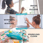 3 Packs Surface Cleaning Wipes Bleach Free, Thick & Large Dispose, All-Purpose Cleaner for Bathroom, Kitchen, Office, 100 Count Soft Flow, Biodegradable, No Scent