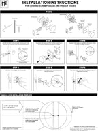 Mega Handles SUANA Passage Door Knob for Hallway, Closet and Bathroom, Reversible Heavy Duty Design Door Knobs, Fits All Standard Door Sizes, Screws Included - Satin Brass (1 Pack)