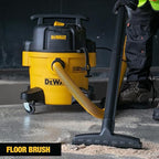 DEWALT 6-Gallon STEALTHSONIC Ultra Quiet Poly Shop Vacuum Wet and Dry, 5 Peak HP Noise Reduction Wet/Dry Vac for Jobsite, Workshop, and Garage, DXV06P-QTB