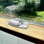 Zinc Sash Lock and Keeper fit for Andersen Sash Lock & Keeper 1968 to Present (White - 2 Pack)