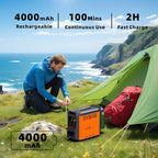 Hillhub Portable Propane Water Heater for Camping, Instant Hot Water Heater On Demand with 4000mAh Battery for Outdoor Showering and Cleaning, Included Water Pump & Showerhead