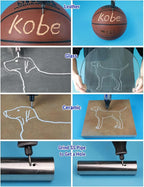 20 Pcs Carbide Burr Set 1/8" Shank Compatible with Dremel Bits Rotary Tools Attachment Kit Rasp Drill File Accessories Metal Wood Stone Steel Grinding Carving Cutting Polishing Solid Tungsten