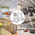 JESLED Non Shunted LED Tombstones - (Pack of 24) T8 Lamp Holder, UL Turn Type Tombstone Lampholder for T10 T12 LED Fluorescent Tube Replacement, Medium Bi-pin G13 Socket for Programmed Start Ballasts