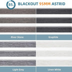 SmartWings Motorized Zebra Shades Work with HomeKit, Alexa, Google Home, 90% Blackout Light Filtering Day Night Sheer Blinds, Privacy Light Control, for Home/Office, Customized, Multi Color Samples