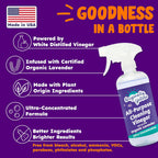 Originally Yellow Lavender Vinegar All Purpose Cleaning Spray | Cleaning Vinegar For home | Bathroom, & Kitchen | Plant-Derived All Purpose Cleaner Spray | distilled vinegar for cleaning | 3 Pack