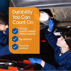 Inspire Nitrile Exam Gloves | The Original Quality Stretch Nitrile Cobalt Blue | 4.5 Gloves Disposable Latex Free Medical EMT