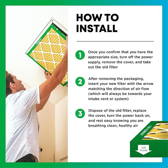 Filterbuy 28x30x1 Air Filter MERV 11 (MPR 1200) Allergen Defense Replacement (4-Pack), Electrostatic Pleated HVAC AC Furnace Filters, Made in USA (Actual Size: 27.75 x 29.75 x 0.75)