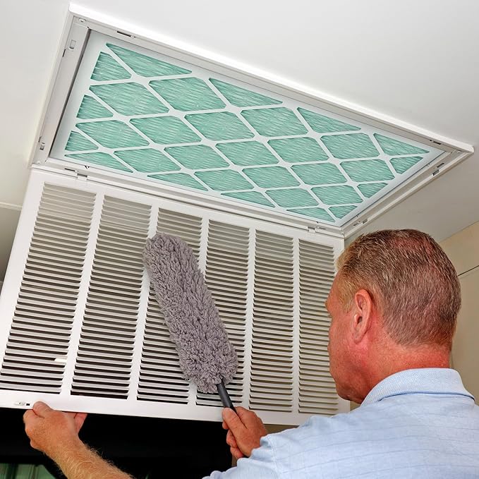 Cabana Filters 6-Pack 14x14x1 MERV 13 AC Furnace Air Filter for Home and Office - Indoor HVAC System Filtration Replacement, Captures Unwanted Particles