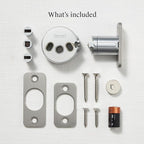 Level Bolt (Wi-Fi) Smart Deadbolt - Make Your Lock Smart & Keep Existing Hardware and Keys - Lock/Unlock from Anywhere - Level App for iOS & Android - Works with Apple Home, Alexa & Google Home